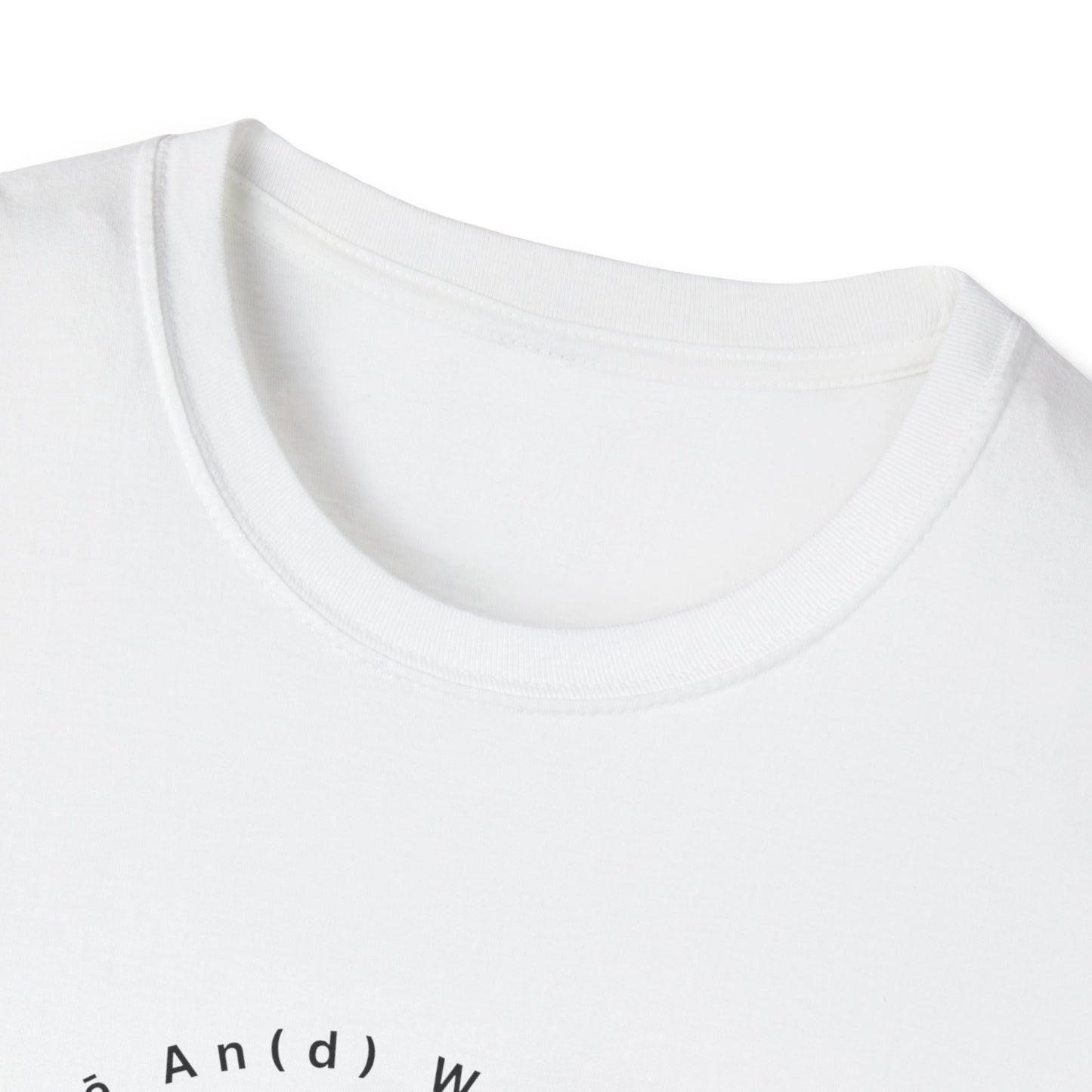 Sē  An(d) Wər(ə)ld Unisex Softstyle T-Shirt